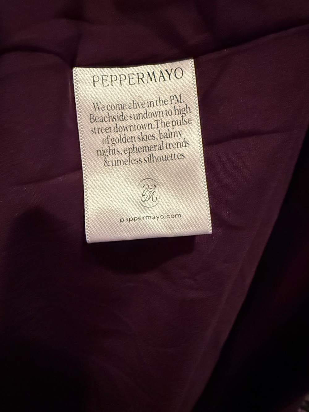 Peppermayo Plum Slip Maxi Dress - Picture 11 of 13